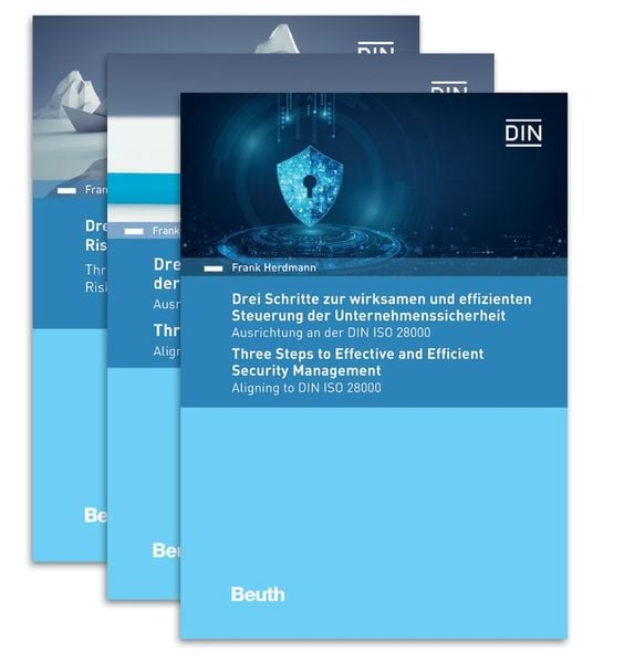 Produktbild: Paket - Drei Schritte zur Steuerung der Unternehmenssicherheit + zur Aufrechterhaltung der Betriebsf&auml;higkeit + zum Risikomanagement