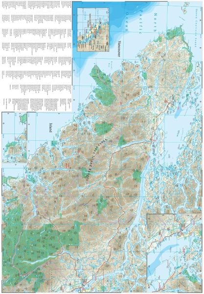 Produktbild: Reise Know-How Landkarte Vancouver Island (1:250.000)