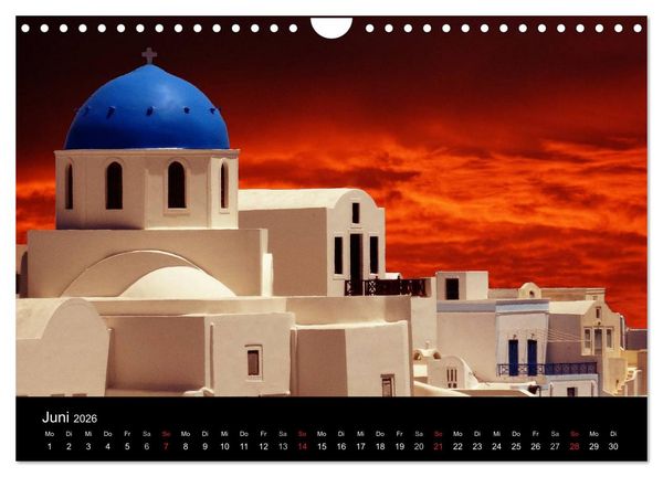 Produktbild: Traumziele in Europa (Wandkalender 2026 DIN A4 quer), CALVENDO Monatskalender
