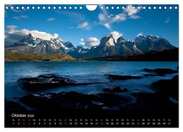Produktbild: Patagonien 2026 Highlights von Manuela Seiler (Wandkalender 2026 DIN A4 quer), CALVENDO Monatskalender