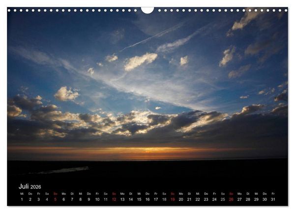 Produktbild: NORDSEE IMPRESSIONEN (Wandkalender 2026 DIN A3 quer), CALVENDO Monatskalender