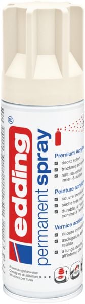 Produktbild: 5200 Permanent Spray, cremewei&szlig; matt, 200ml Premium Acryllack