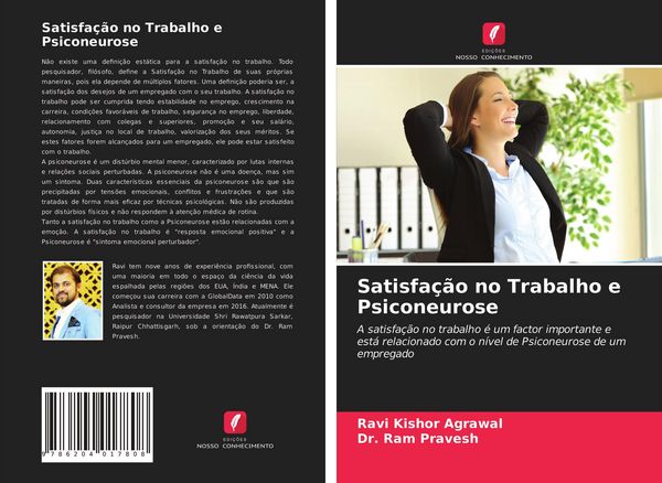 Produktbild: Satisfa&ccedil;&atilde;o no Trabalho e Psiconeurose