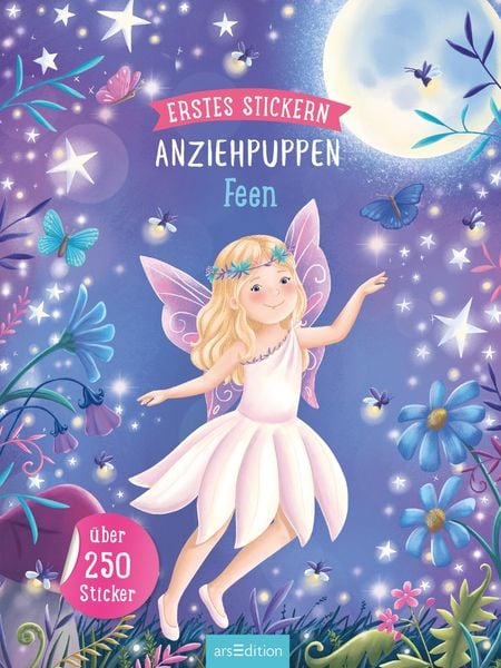 Produktbild: Erstes Stickern Anziehpuppen &ndash; Feen