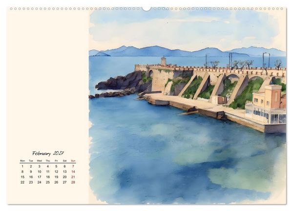 Produktbild: Round trip through Tuscany (High Quality Premium Wall Calendar 2027 DIN A2 landscape),CALVENDO 12 Month Wall Calendar