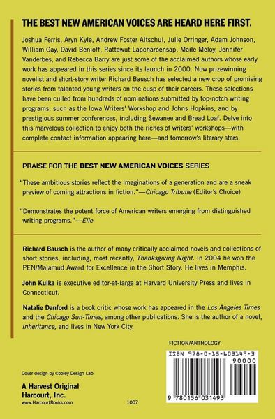 Produktbild: Best New American Voices
