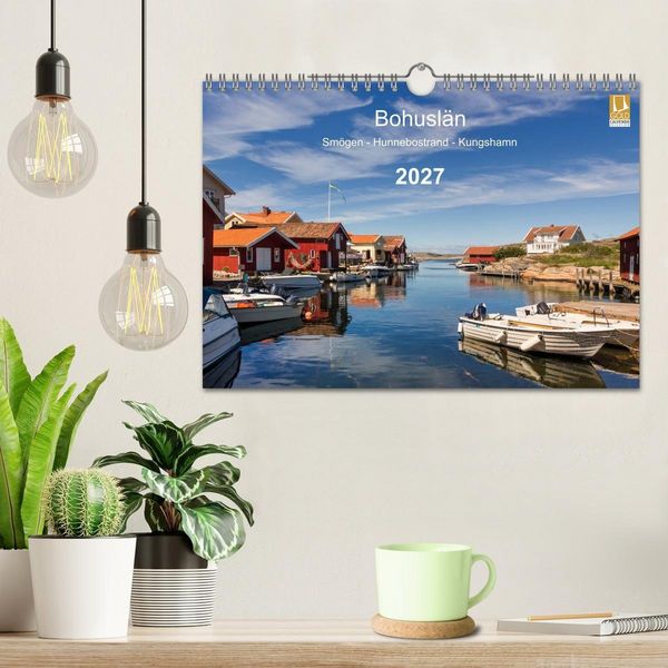 Produktbild: Bohusl&auml;n. Sm&ouml;gen - Hunnebostrand - Kungshamn (Wandkalender 2027 DIN A4 quer), CALVENDO Monatskalender