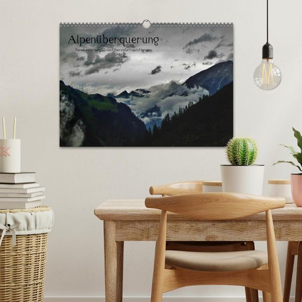Produktbild: Alpen&uuml;berquerung (Wandkalender 2026 DIN A3 quer), CALVENDO Monatskalender