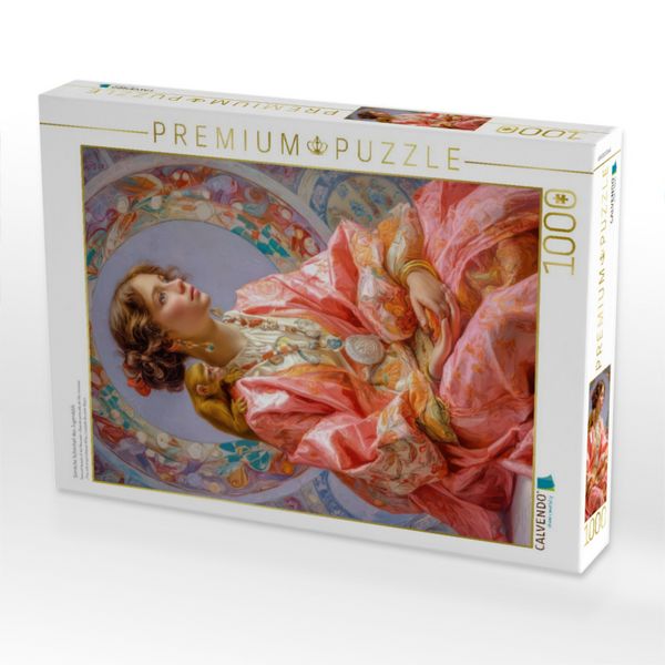 Produktbild: CALVENDO Puzzle Sinnliche Sch&ouml;nheit des Jugendstils | 1000 Teile Lege-Gr&ouml;&szlig;e 64x48cm Foto-Puzzle f&uuml;r gl&uuml;ckliche Stunden