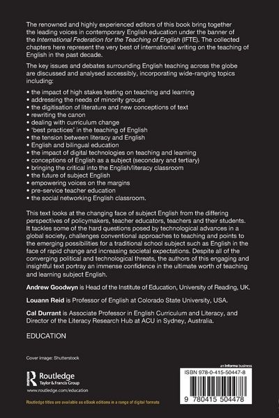 Produktbild: International Perspectives on Teaching English in a Globalised World
