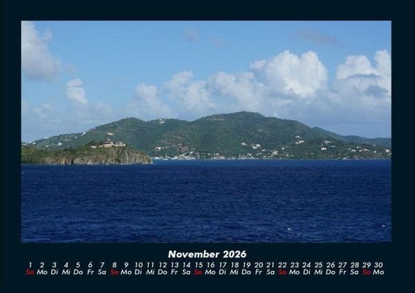 Produktbild: Die Seen der Erde 2026 Fotokalender DIN A4