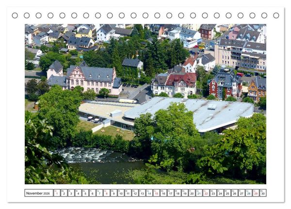 Produktbild: Bad Ems - Kurort und Kaiserbad an der Lahn (Tischkalender 2026 DIN A5 quer), CALVENDO Monatskalender