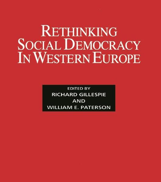 Produktbild: Rethinking Social Democracy in Western Europe