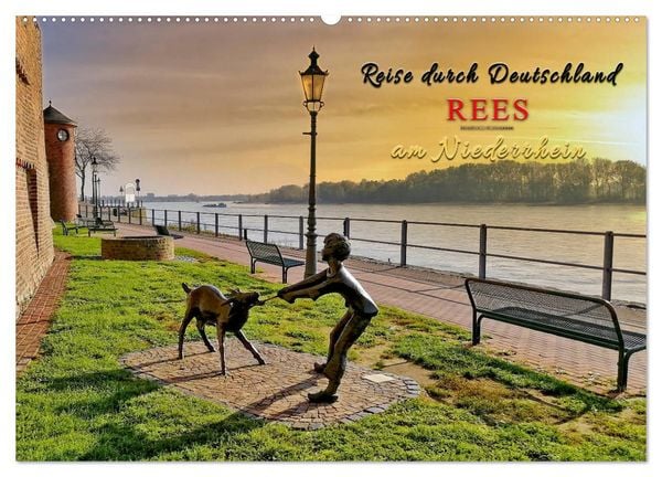 Produktbild: Reise durch Deutschland - Rees am Niederrhein (Wandkalender 2026 DIN A2 quer), CALVENDO Monatskalender