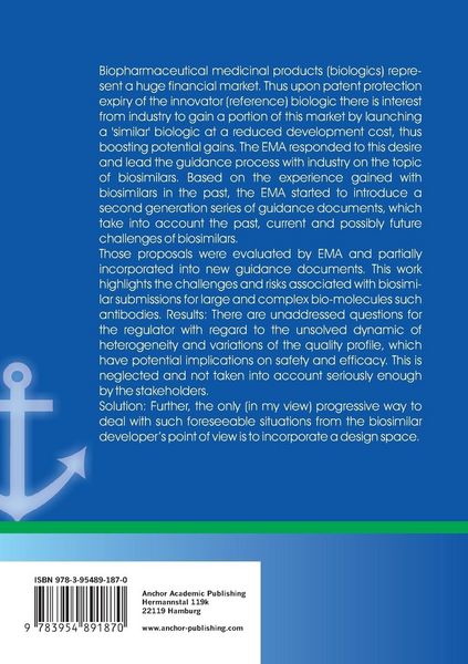 Produktbild: Rift-lines within european regulatory framework for biosimilars when taking heterogeneity and variation during lifecycle of the reference biologic and the biosimilar into account