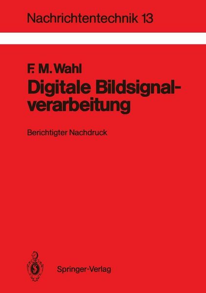 Produktbild: Digitale Bildsignalverarbeitung