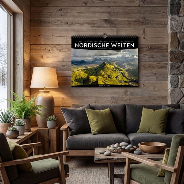 Produktbild: Nordische Welten Signature Kalender 2027
