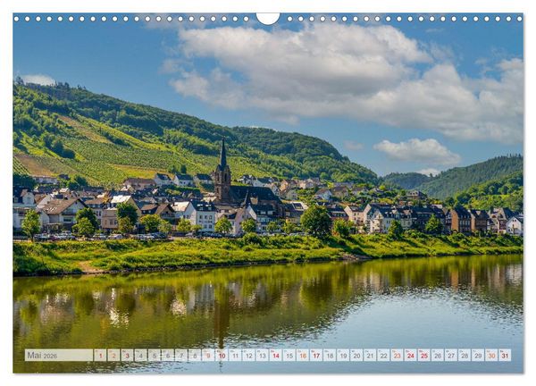 Produktbild: Die Mosel zwischen Koblenz und Trier (Wandkalender 2026 DIN A3 quer), CALVENDO Monatskalender