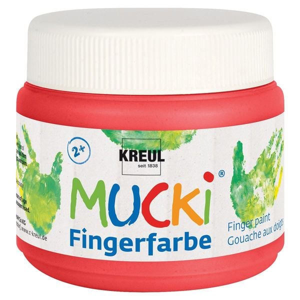 KREUL Fingerfarben MUCKi rot 150ml Dose