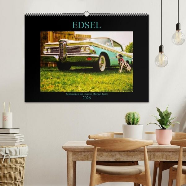 Produktbild: Edsel Sch&ouml;nheiten mit Charme (Wandkalender 2026 DIN A2 quer), CALVENDO Monatskalender