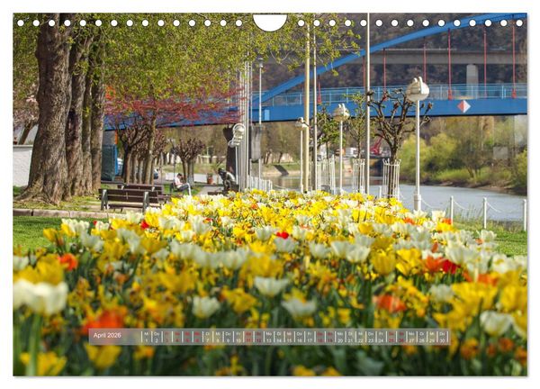 Produktbild: Lahnstein, wo die Lahn in den Rhein flie&szlig;t (Wandkalender 2026 DIN A4 quer), CALVENDO Monatskalender