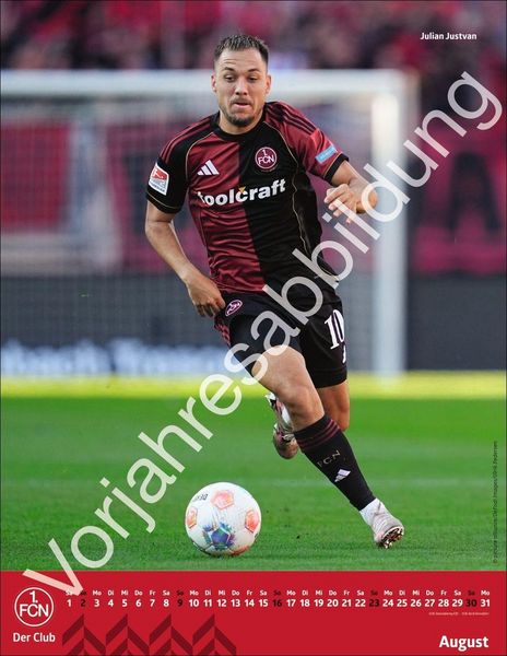 Produktbild: 1. FC N&uuml;rnberg Posterkalender 2027