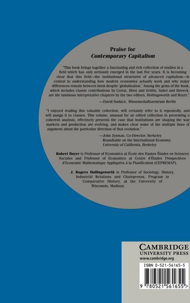 Produktbild: Contemporary Capitalism