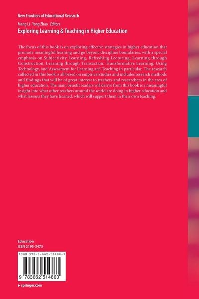 Produktbild: Exploring Learning & Teaching in Higher Education