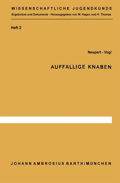 Produktbild: Auff&auml;llige Knaben