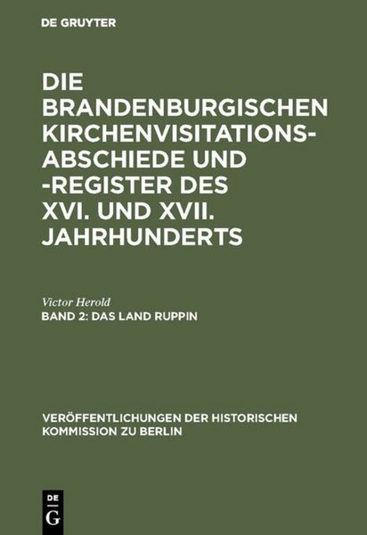 Produktbild: Das Land Ruppin
