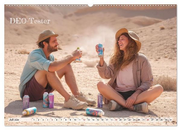 Produktbild: Lustige Berufe (hochwertiger Premium Wandkalender 2026 DIN A2 quer), Kunstdruck in Hochglanz