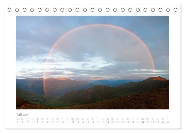Produktbild: Alaska 2026 (Tischkalender 2026 DIN A5 quer), CALVENDO Monatskalender