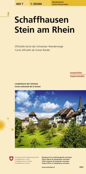Swisstopo 1 : 50 000 Schaffhausen - Stein am Rhein Wanderkarte, Sonstige von , Swisstopo, 9783302304052