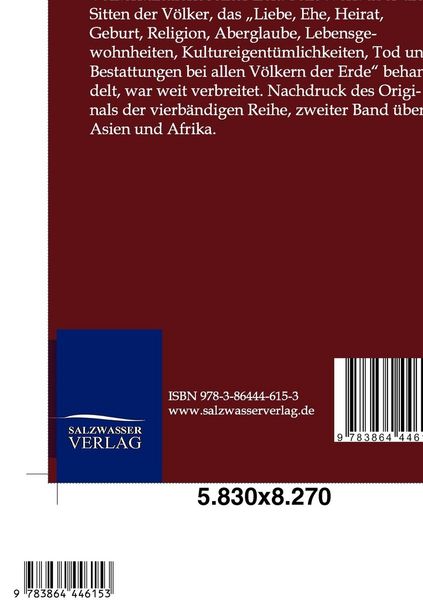 Produktbild: Die Sitten der V&ouml;lker
