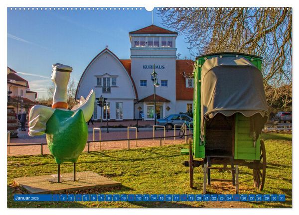 Produktbild: Boltenhagen &ndash; Sonne, Sand und Ferien an der Ostsee (hochwertiger Premium Wandkalender 2026 DIN A2 quer), Kunstdruck in Hochglanz
