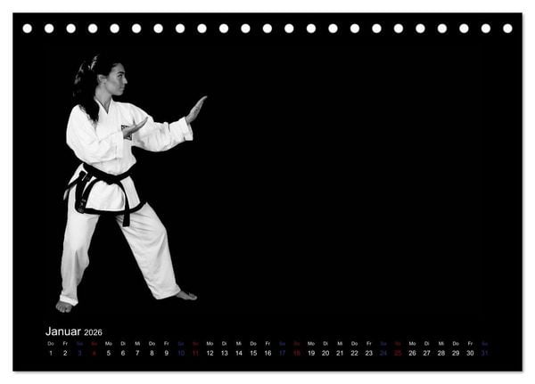 Produktbild: Traditionelles Taekwon-Do (Tischkalender 2026 DIN A5 quer), CALVENDO Monatskalender