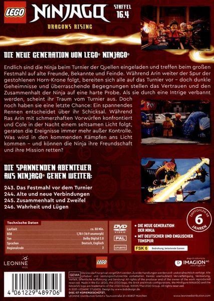 Produktbild: LEGO Ninjago - Staffel 16.4