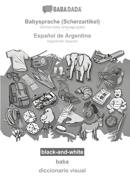 Produktbild: Babysprache (Scherzartikel) - Espa&ntilde;ol de Argentina, baba, BW