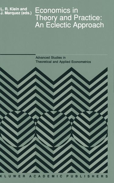Produktbild: Economics in Theory and Practice: An Eclectic Approach