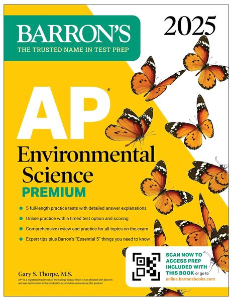 Produktbild: Barron's Educational Series: AP Environmental Science Premiu