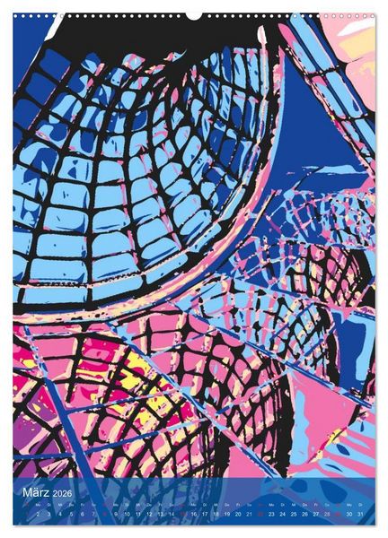 Produktbild: Paris pop-art (hochwertiger Premium Wandkalender 2026 DIN A2 hoch), Kunstdruck in Hochglanz