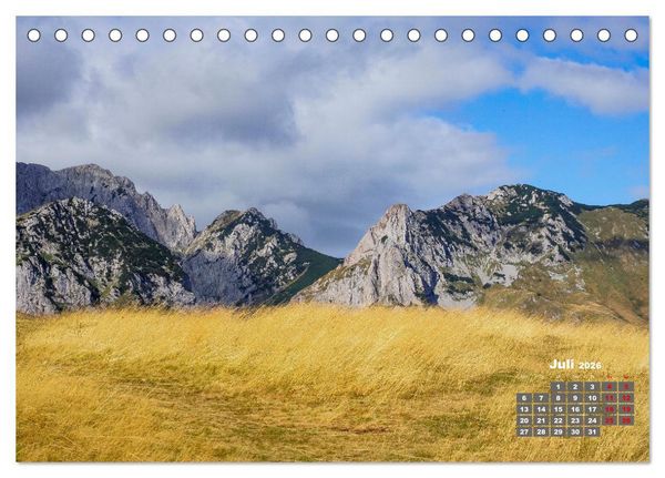 Produktbild: Sutjeska-Nationalpark (Tischkalender 2026 DIN A5 quer), CALVENDO Monatskalender