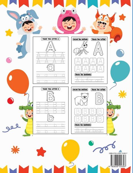 Produktbild: ABC Letter Tracing Book for Kids Tracing Worksheet