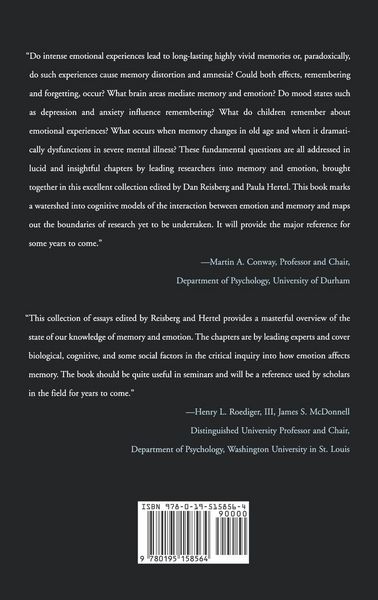 Produktbild: Memory and Emotion