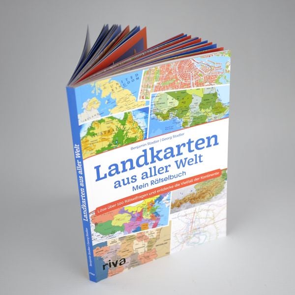 Landkarten aus aller Welt – Mein Rätselbuch