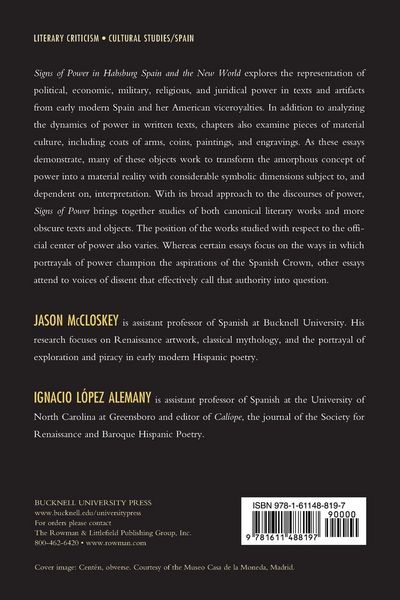 Produktbild: Signs of Power in Habsburg Spain and the New World