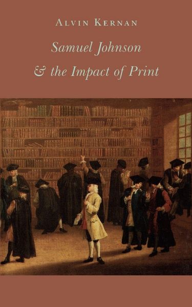 Produktbild: Samuel Johnson and the Impact of Print