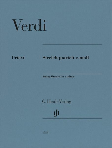 Produktbild: Giuseppe Verdi - Streichquartett e-moll