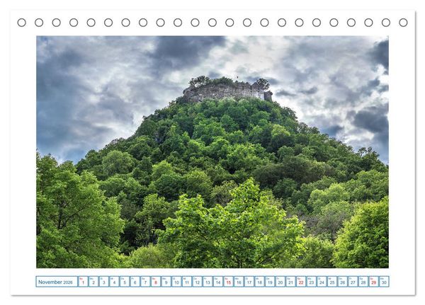 Produktbild: HEGAUBERGE (Tischkalender 2026 DIN A5 quer), CALVENDO Monatskalender