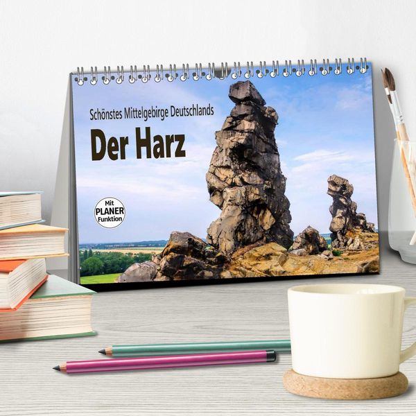 Produktbild: Der Harz - Sch&ouml;nstes Mittelgebirge Deutschlands (Tischkalender 2026 DIN A5 quer), CALVENDO Monatskalender